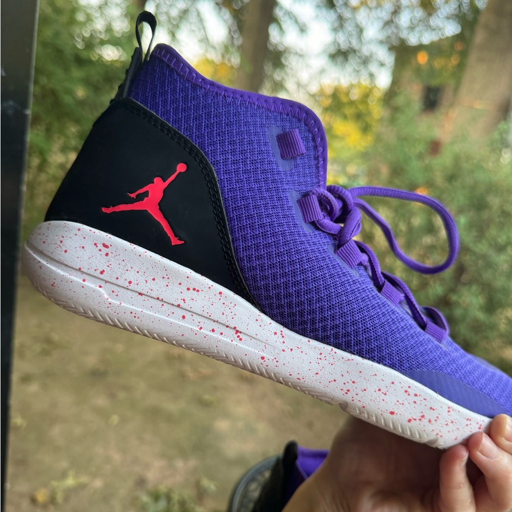 Purple Nike Jordan Sneakers Size 7